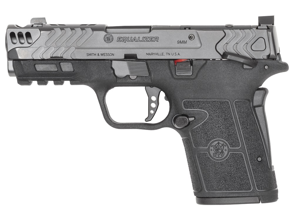 PISTOLET S&W PC EQUALIZER 9MM 3.675&Prime; 10, 13, 15 COUPS 14411*