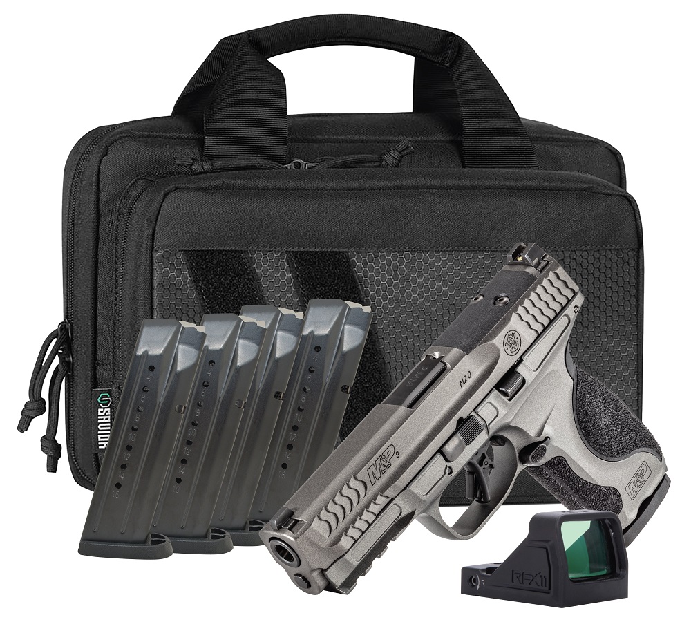 PISTOLET S&W M&P9 9X19 M2.0 METAL OR NTS RFX11 / SAVIOR BUNDLE 14722*