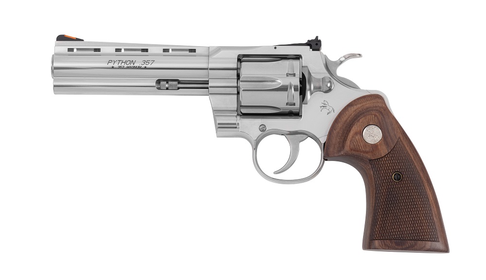 REVOLVER COLT PYTHON 357 MAG 5&Prime; STAINLESS PYTHON-SP5WTS*