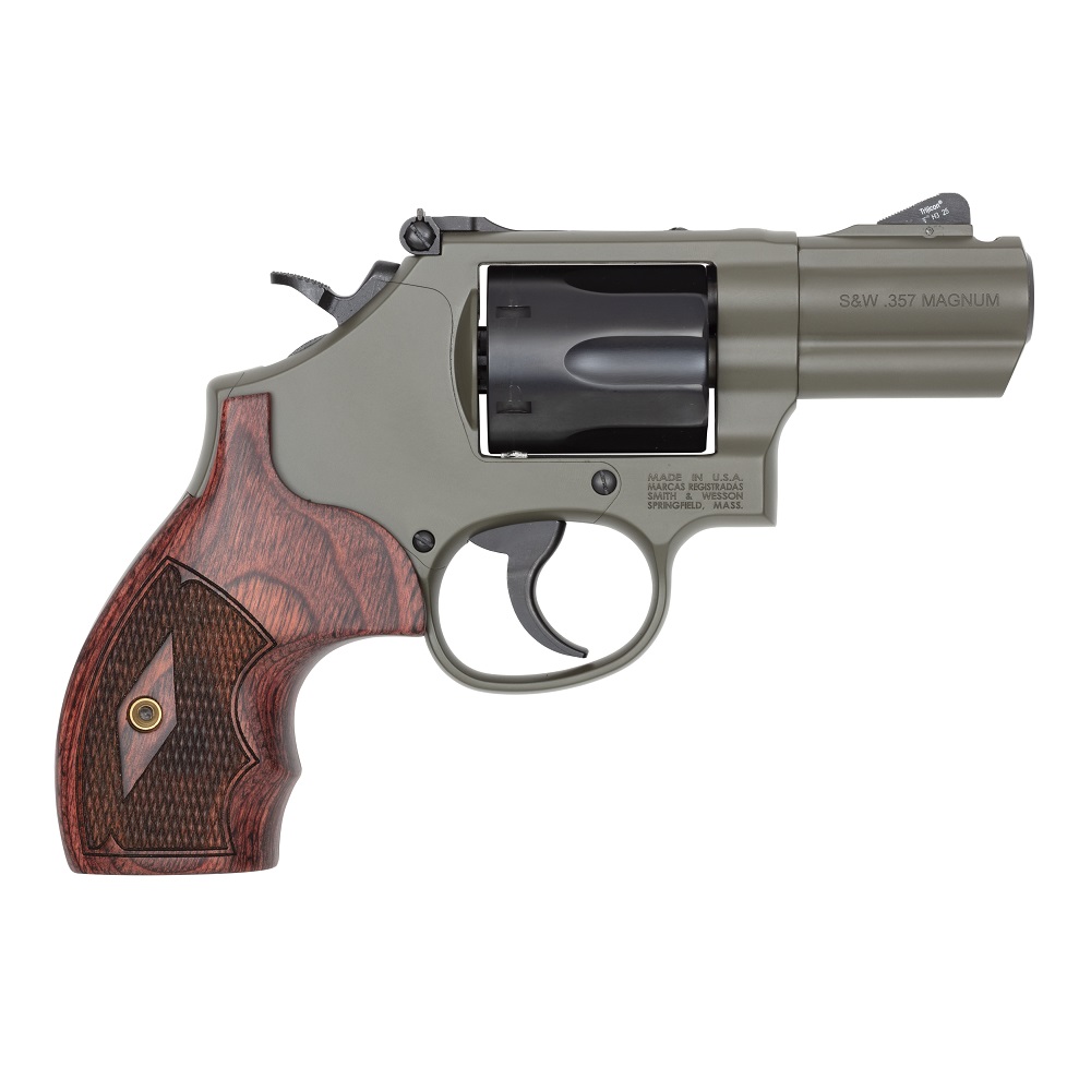REVOLVER S&W MODEL 19 CARRY COMP MOSS PC 6 COUPS CAL.357MAG 14451*