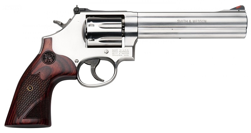REVOLVER S&W 686 DELUXE CAL.357MAG CROSSE BOIS 7 CPS 6&Prime; 150712*