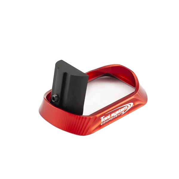 PUITS DE CHARGEUR STD TONI SYSTEM GLOCK19 GEN 5 ROUGE MGL195S-RE+