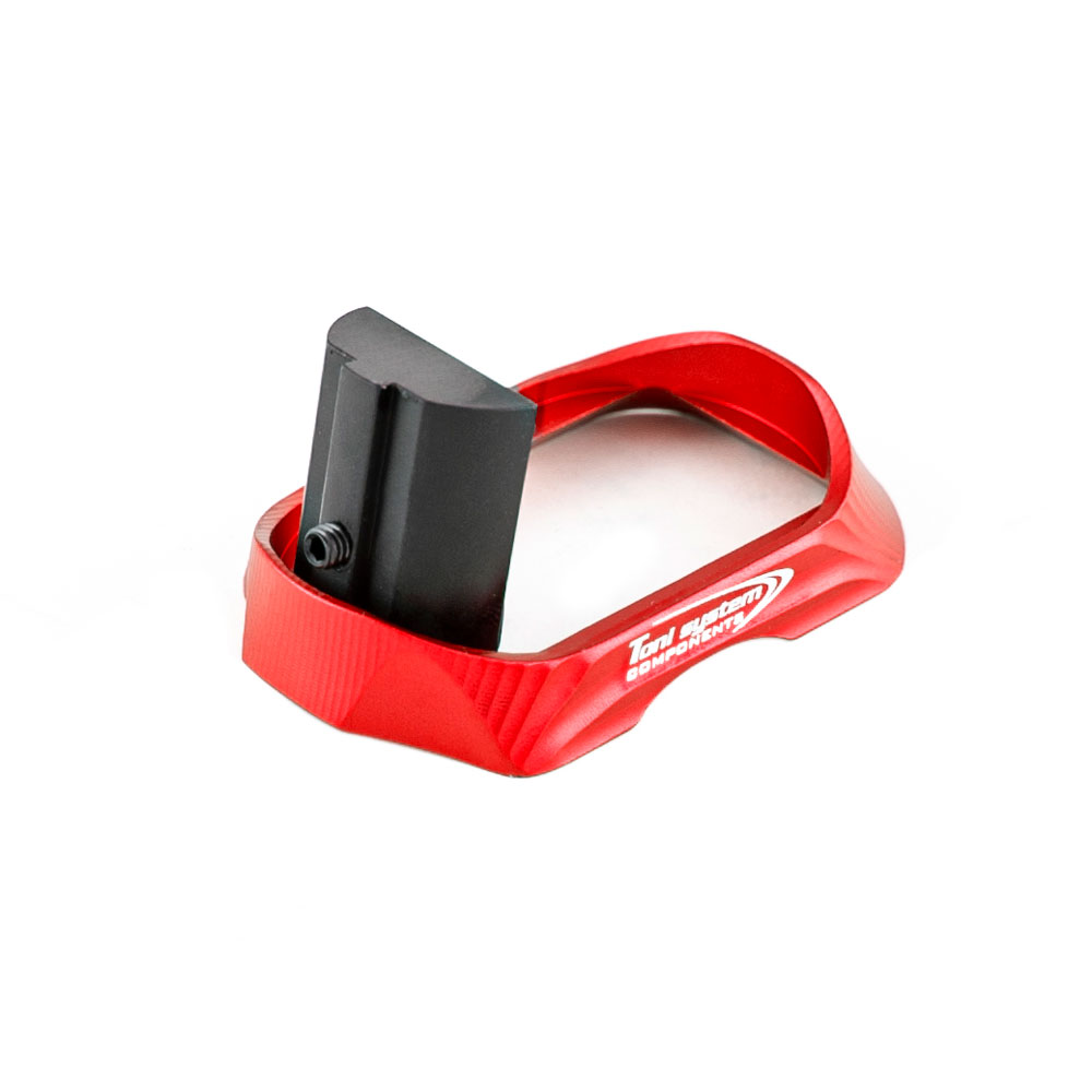 PUITS DE CHARGEUR TONI SYSTEM GLOCK 19 GEN 5 ROUGE MGL195T-RE+