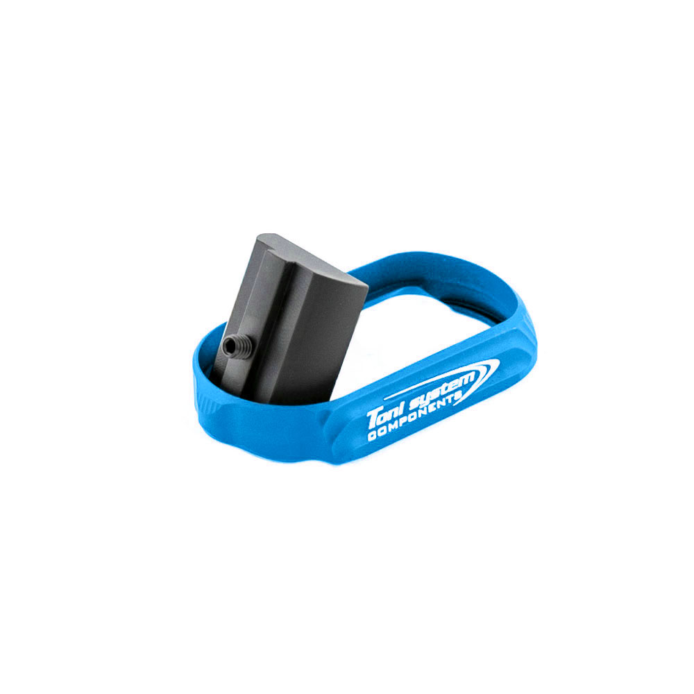 PUITS DE CHARGEUR TONI SYSTEM GLOCK 19X 39,5mm BLEU MGL19X-BL+
