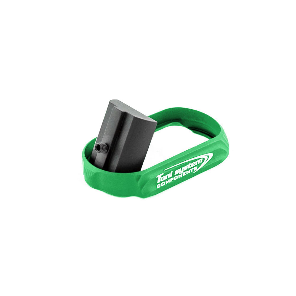 PUITS DE CHARGEUR TONI SYSTEM GLOCK 19X 39,5mm VERT MGL19X-GR+