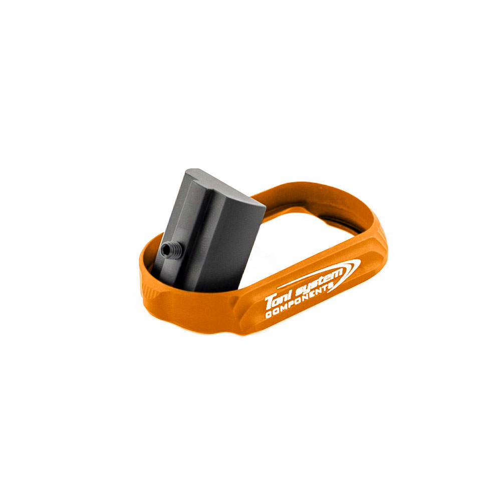 PUITS DE CHARGEUR TONI SYSTEM GLOCK 19X 39,5mm ORANGE MGL19X-OR+