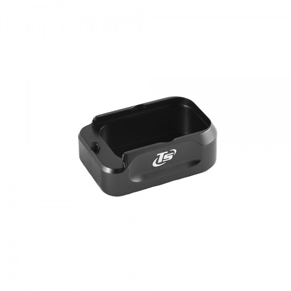 BASE PAD + 2 ROUNDS FOR GLOCK 21 (COMPATIBLE MAGWELL) NOIR PADG21-BK+