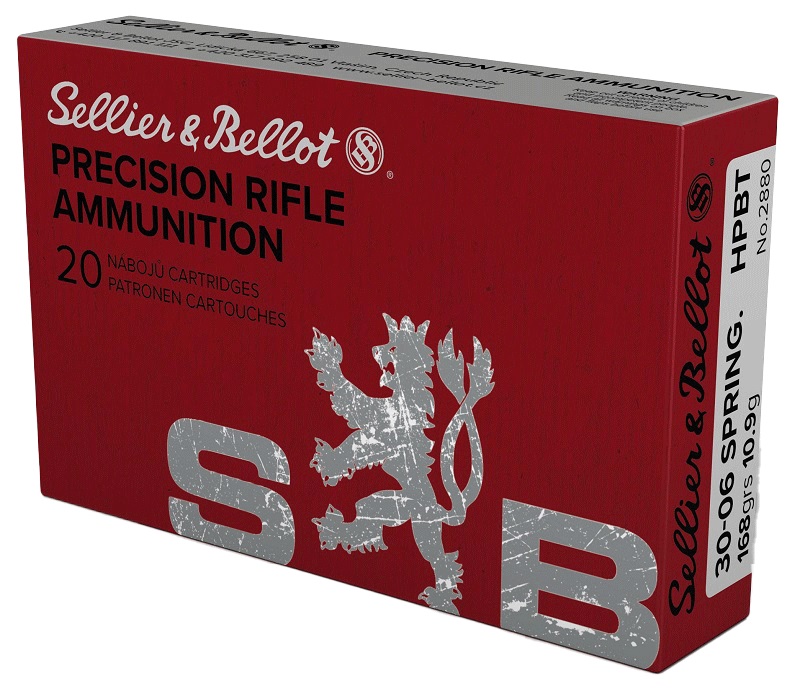 CARTOUCHES SB 30-06 HPBT 168GRS / 10,9G