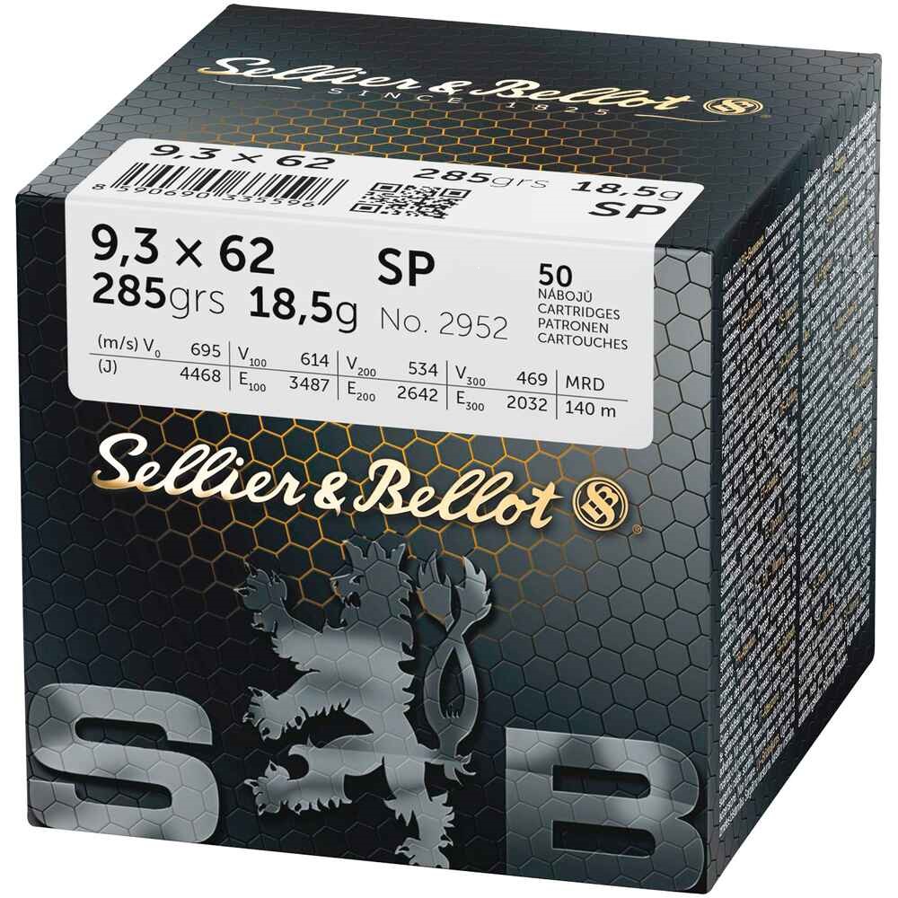 CARTOUCHES SB 9,3X62 SP VRAC X 50