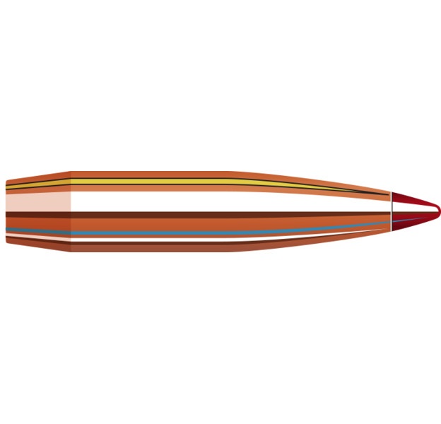 BOITE DE 100 OGIVES HORNADY 22 CAL.224 80 GR ELD-X®22833