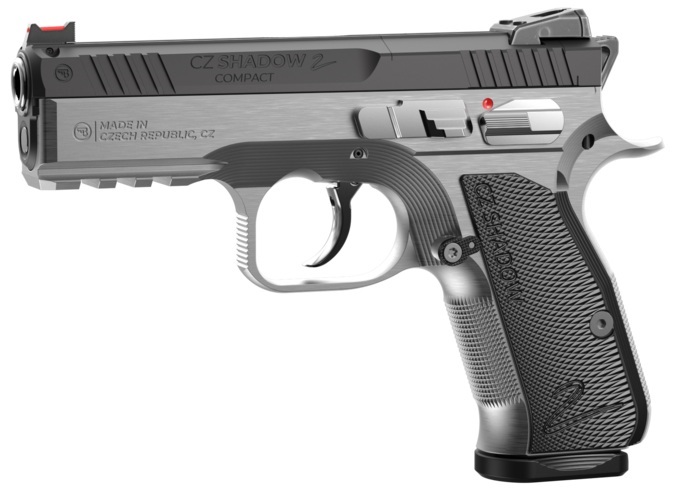 PISTOLET CZ SHADOW 2 COMPACT INDUSTRIAL BLACK 9×19 2 CHARGEURS*