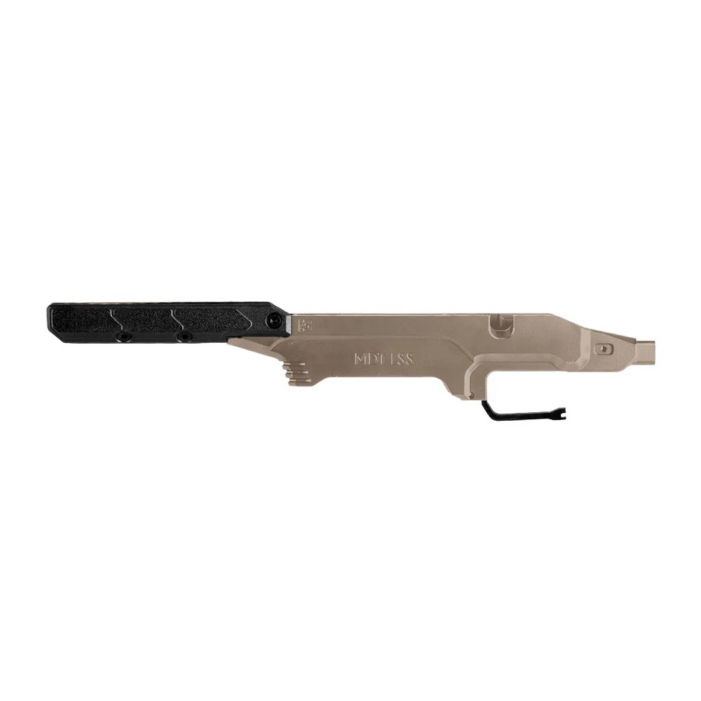 CHASSIS BASE MDT LSS GEN3 RUGER AMERICAN SA LH FDE 114607-FDE+