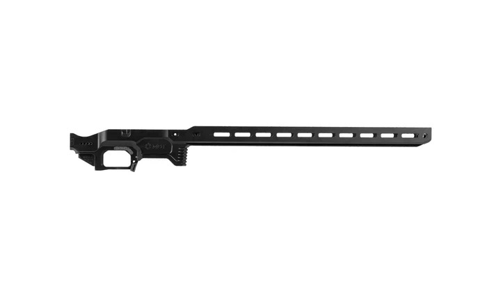 CHASSIS BASE MDT ACC ELITE RUGER AMERICAN SA RH BLK 116730-BLK+