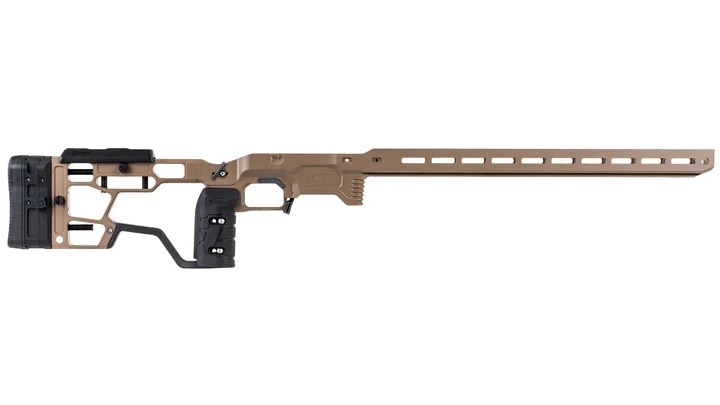 CHASSIS MDT ACC ELITE SYSTEM RUGER AMERICAN SA RH FDE 116731-FDE+