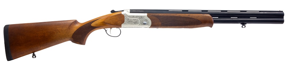 FUSIL SUPERPOSE ZENITH EXTRACTEUR MD CAL.12  55CM SLUG BLANC MOD A+