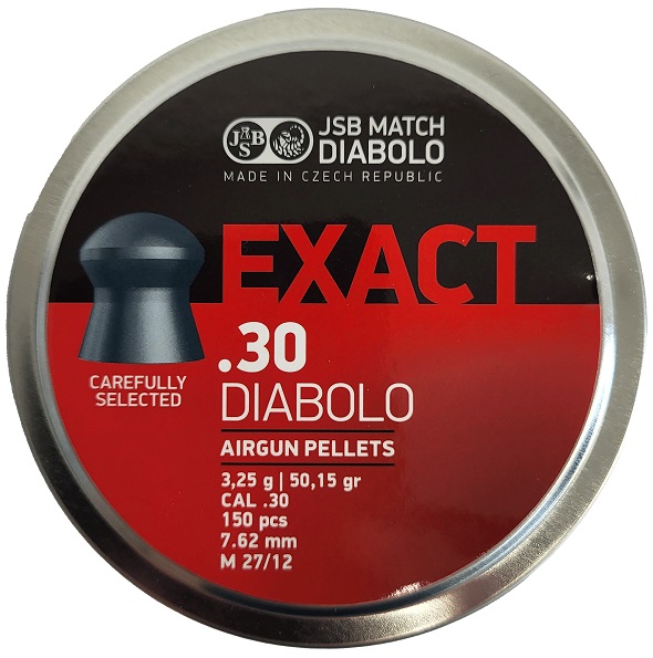 BOITE 150 PLOMBS JSB DIABOLO EXACT CAL.30 546031-150