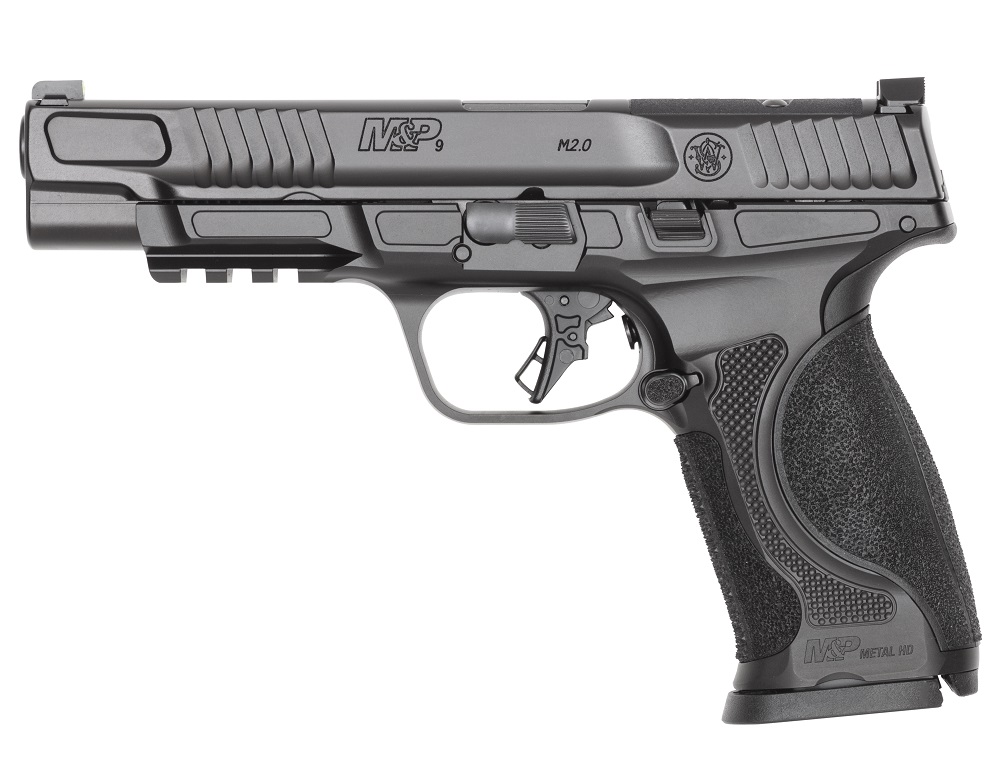 PISTOLET S&W M&P9 M2.0 METAL HD OR NTS 9X19 5IN 17 COUPS 14670*
