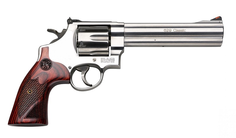 REVOLVER S&W 629 DELUXE CAL.44MAG CROSSE BOIS 6 COUPS 6.5&Prime; 150714*